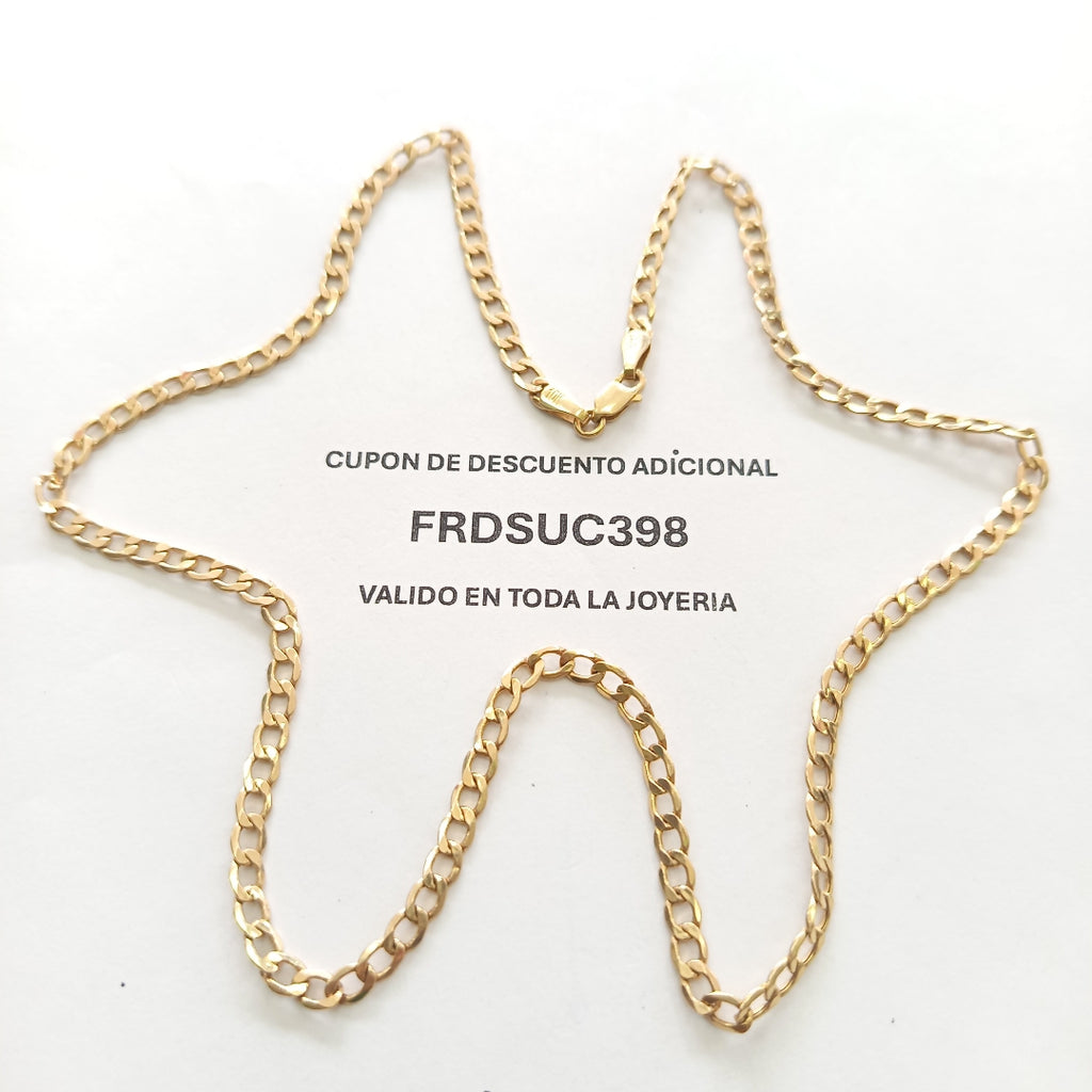 CADENA ORO 10 K 6,40 GRMS (SEMINUEVO)