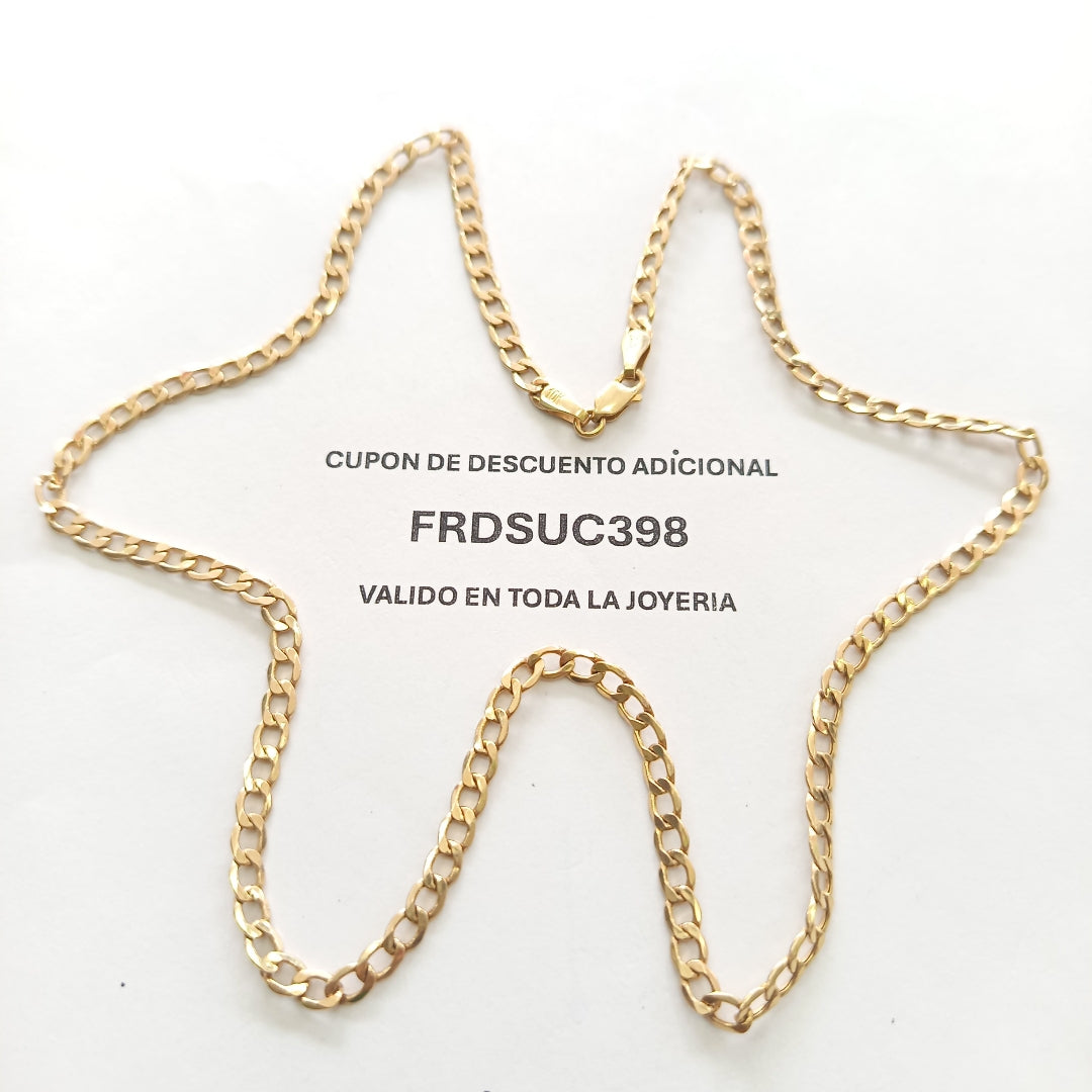 CADENA ORO 10 K 6,40 GRMS (SEMINUEVO)