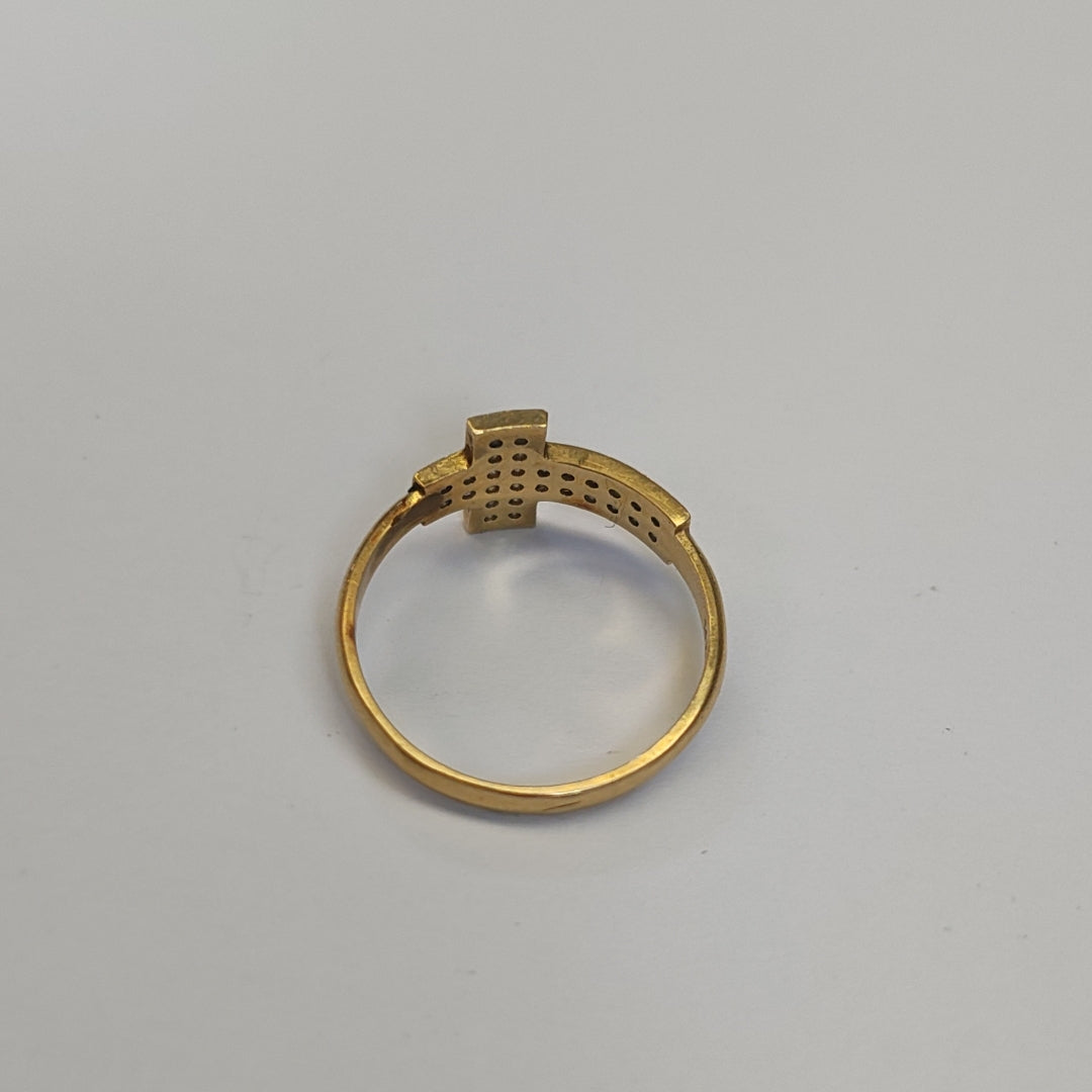 ANILLO ORO 14 K 2,10 GRMS (SEMINUEVO)