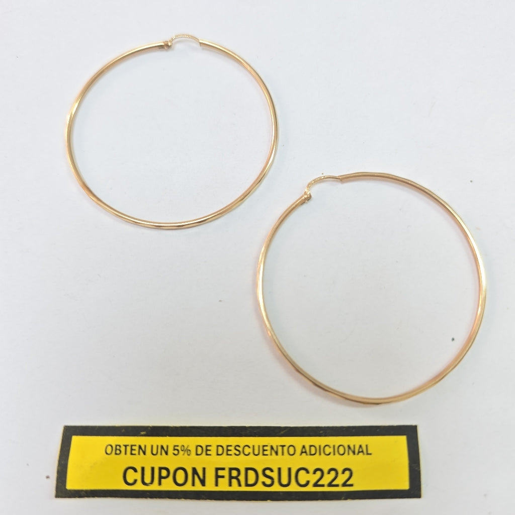 ARRACADAS PAR ORO 10 K 2.8 GRMS (SEMINUEVO)