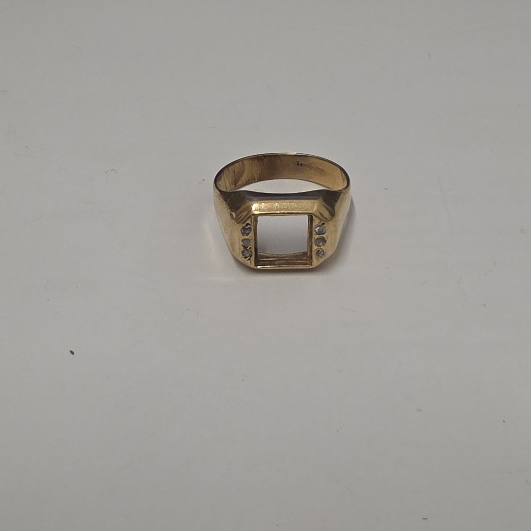 ANILLO ORO 10 K 5.3 GRMS (SEMINUEVO)