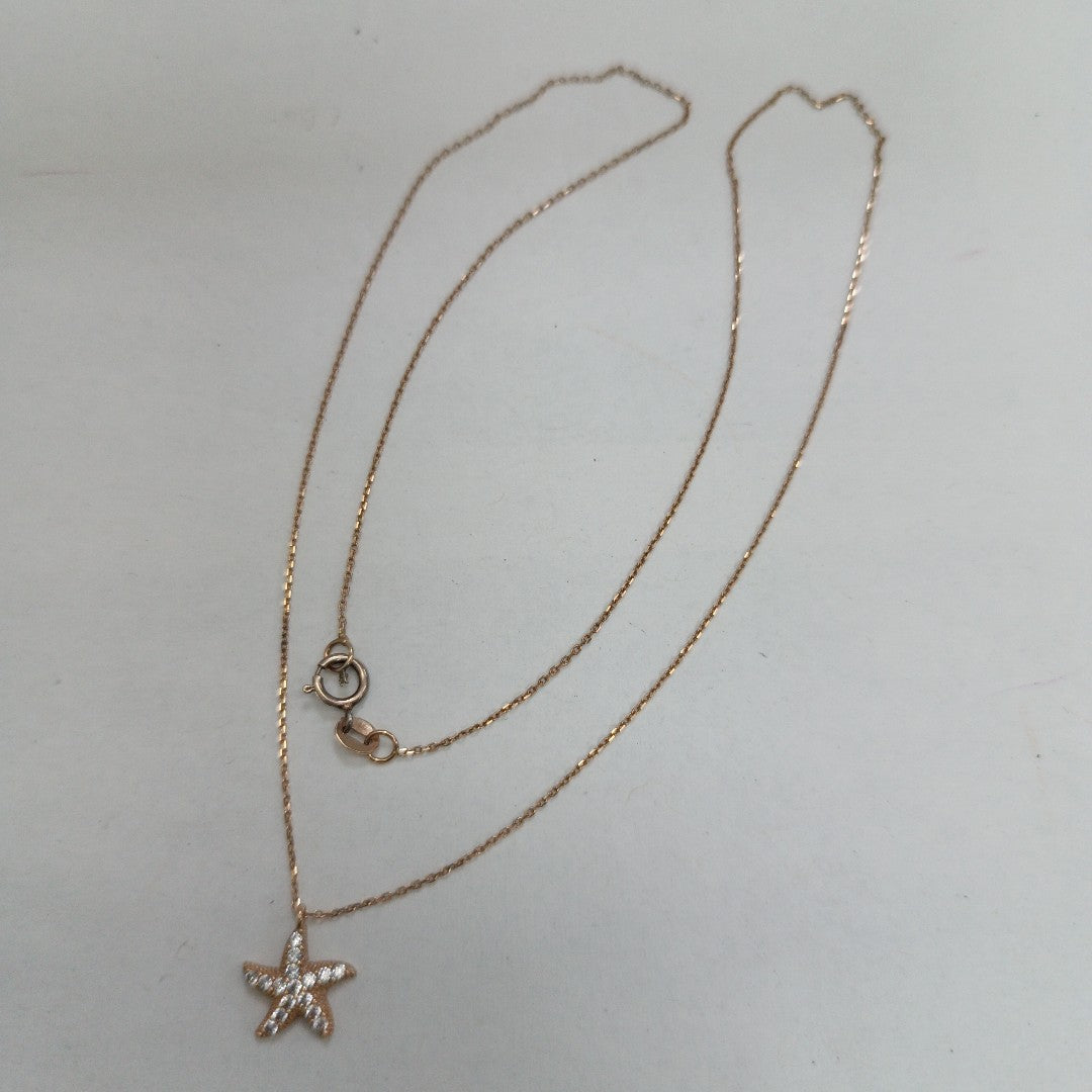 CADENA ORO 14 K 1.7 GRMS (SEMINUEVO)