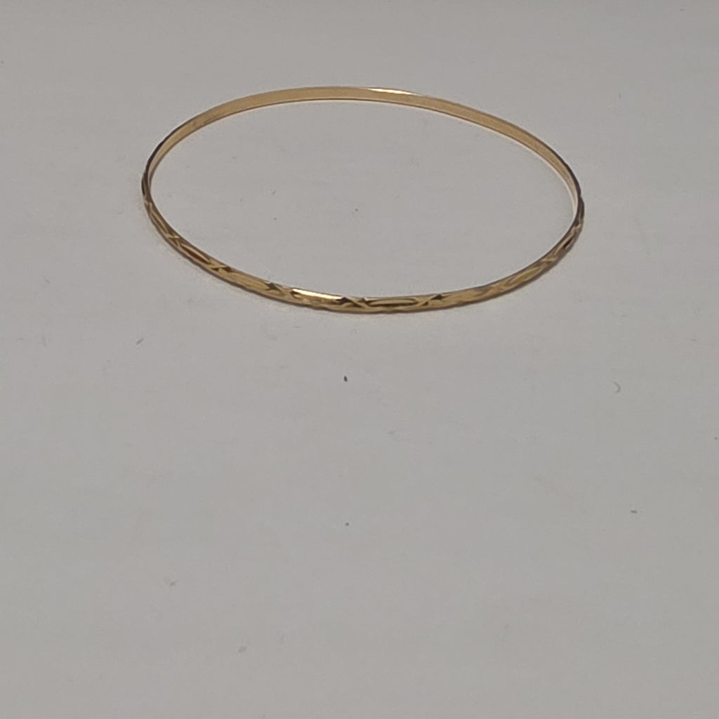 PULSERA RIGIDA ORO 18 K 4.6 GRMS (SEMINUEVO)