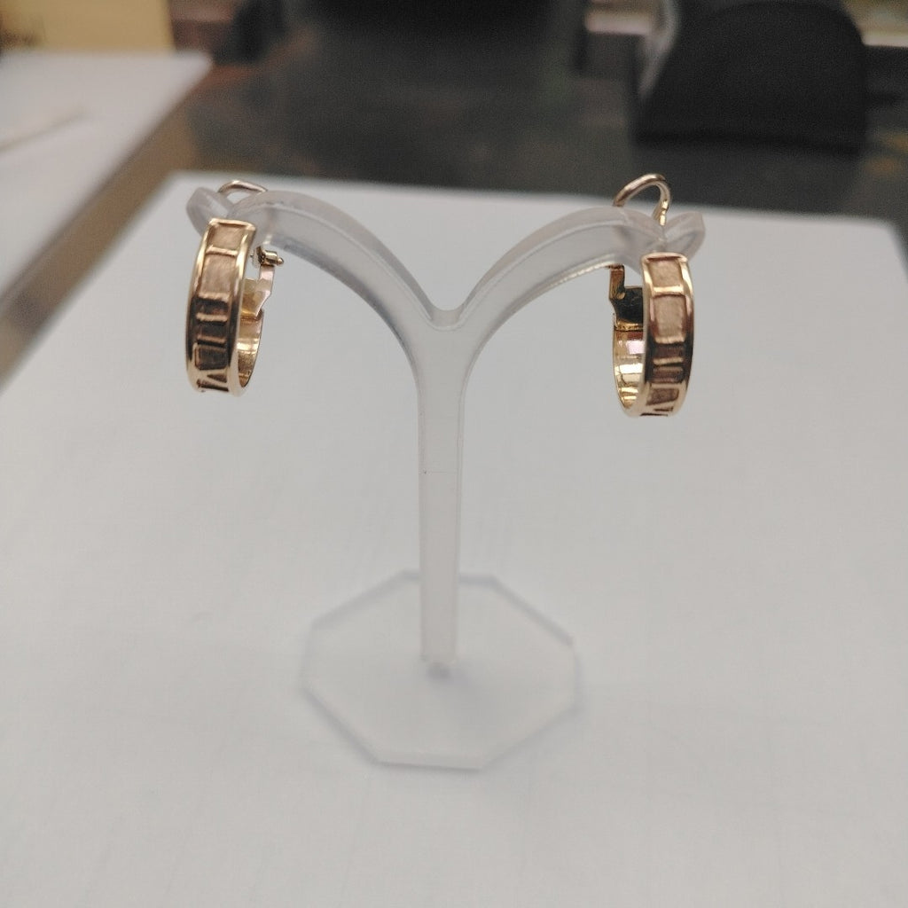 ARRACADAS PAR ORO 10 K 6,40 GRMS (SEMINUEVO)