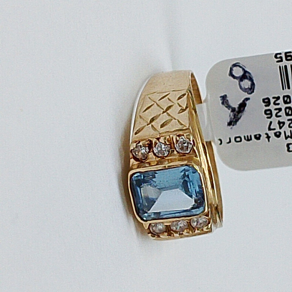 ANILLO ORO 10 K 3 GRMS (SEMINUEVO)