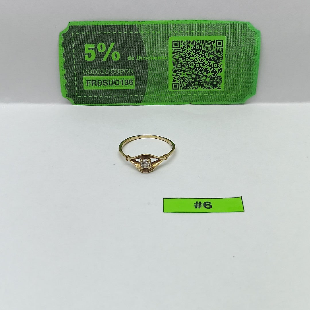 ANILLITO ORO 10 K 0.9 GRMS (SEMINUEVO)