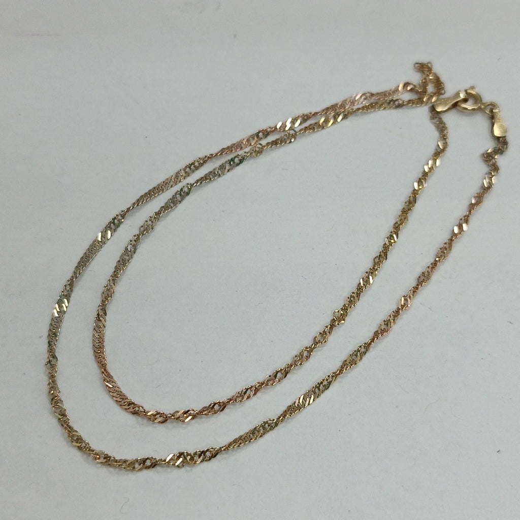 CADENA ORO 14 K 2.1 GRMS (SEMINUEVO)