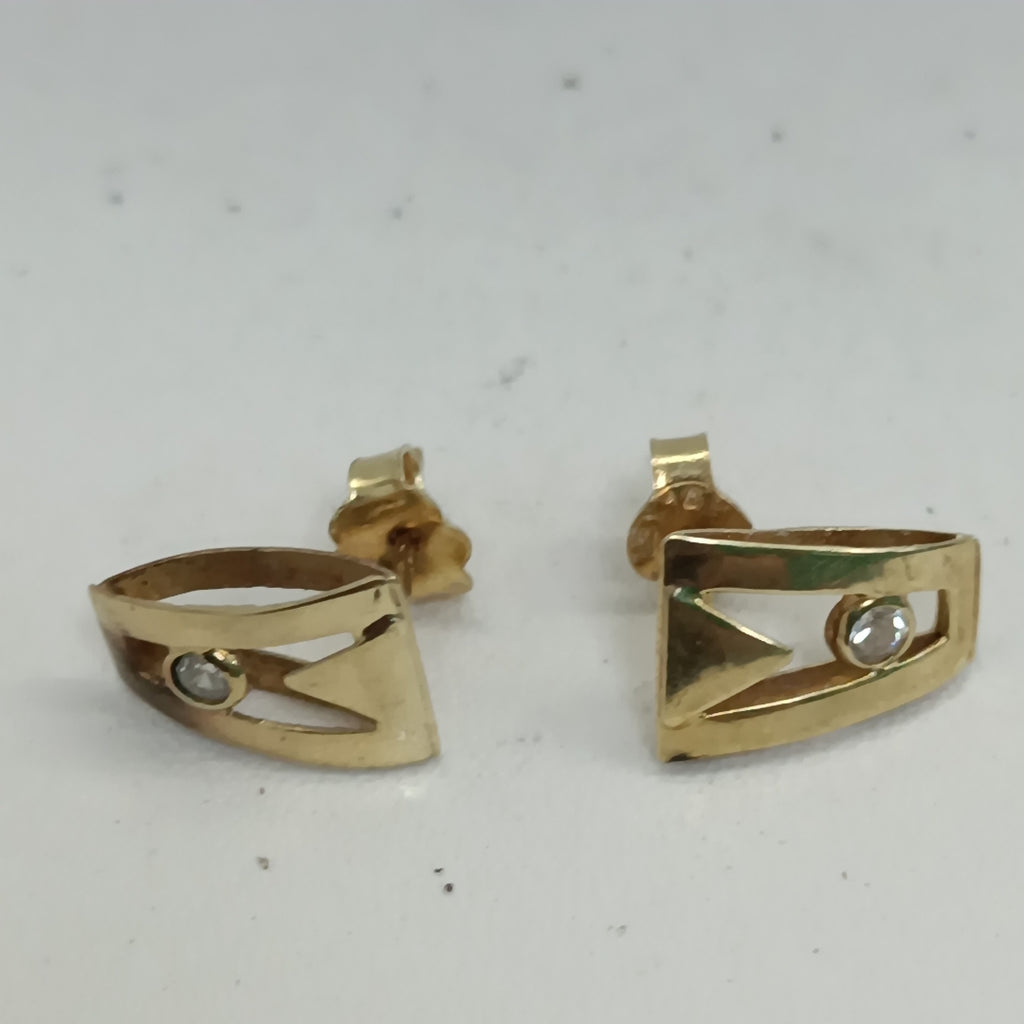 ARETES PAR ORO 10 K 1.2 GRMS (SEMINUEVO)