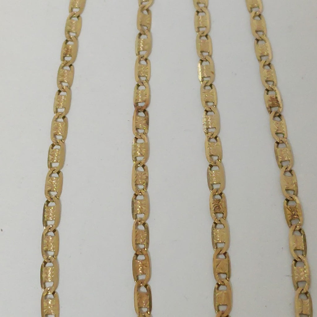 CADENA ORO COMBINADO 14 K 6.1 GRMS (SEMINUEVO)