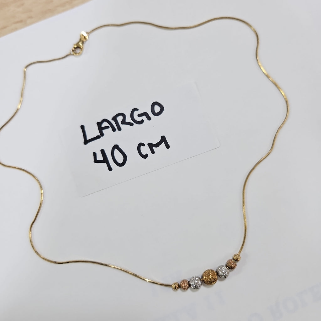 CADENA ORO 14 K 4,20 GRMS (SEMINUEVO)