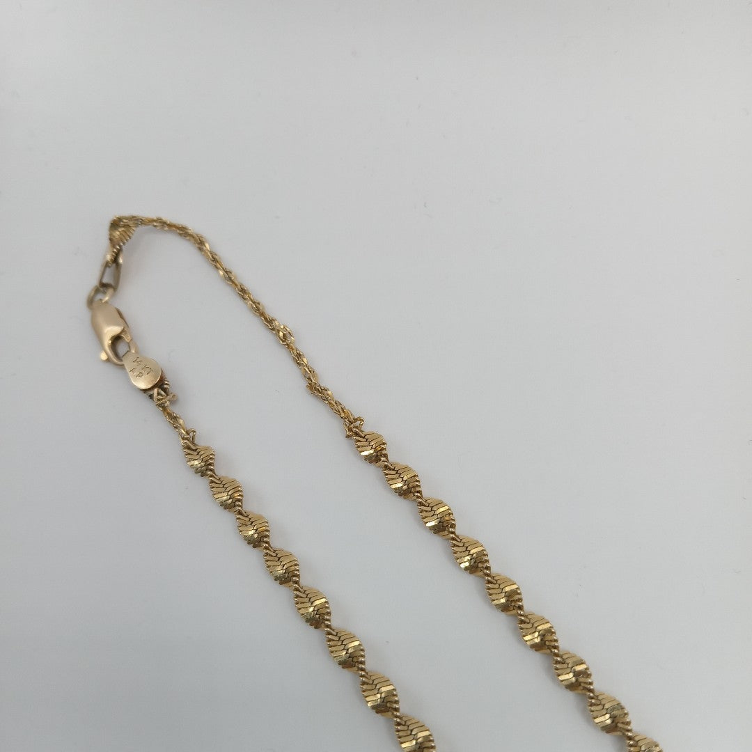CADENA ORO 14 K 10.1 GRMS (SEMINUEVO)