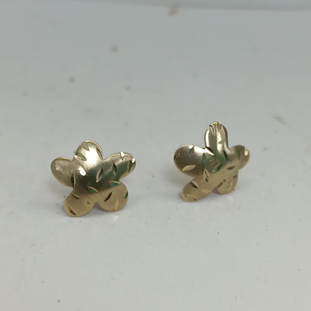 BROQUELES PAR ORO 14 K 0.8 GRMS (SEMINUEVO)