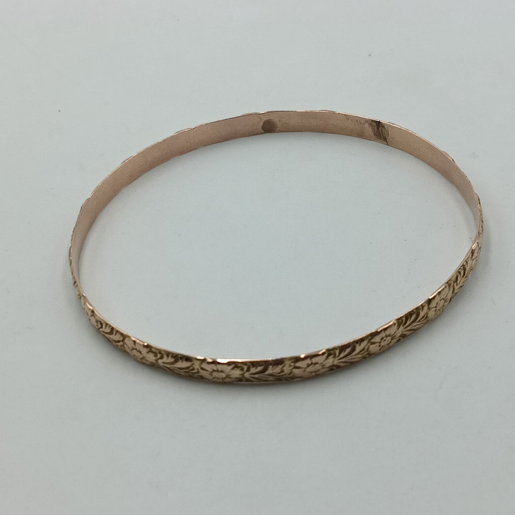 PULSERA RIGIDA ORO 10 K 8.5 GRMS (SEMINUEVO)