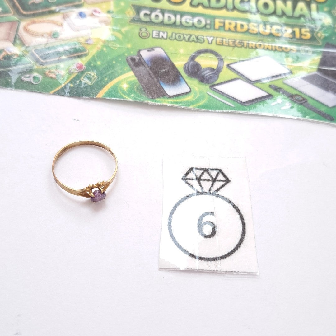 ANILLITO ORO 10 K 0,70 GRMS (SEMINUEVO)