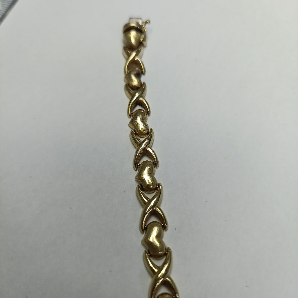 PULSERA ORO 14 K 10,90 GRMS (SEMINUEVO)