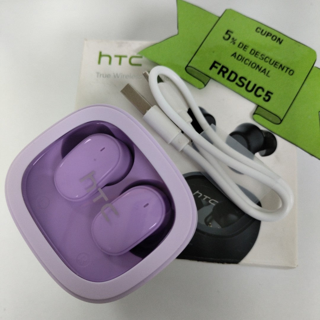 AUDIFONOS HTC EARBUDS 9 INALAMBRICO IN EAR (SEMINUEVO)