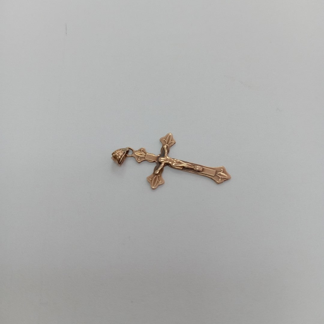 CRUZ, DIJE ORO 10 K 0.9 GRMS (SEMINUEVO)