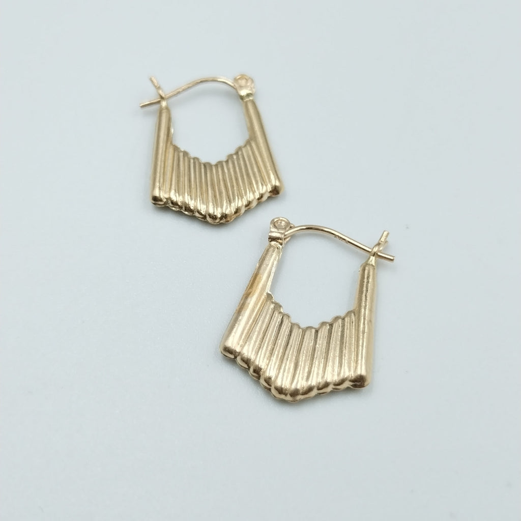 ARRACADAS PAR ORO 14 K 1.2 GRMS (SEMINUEVO)