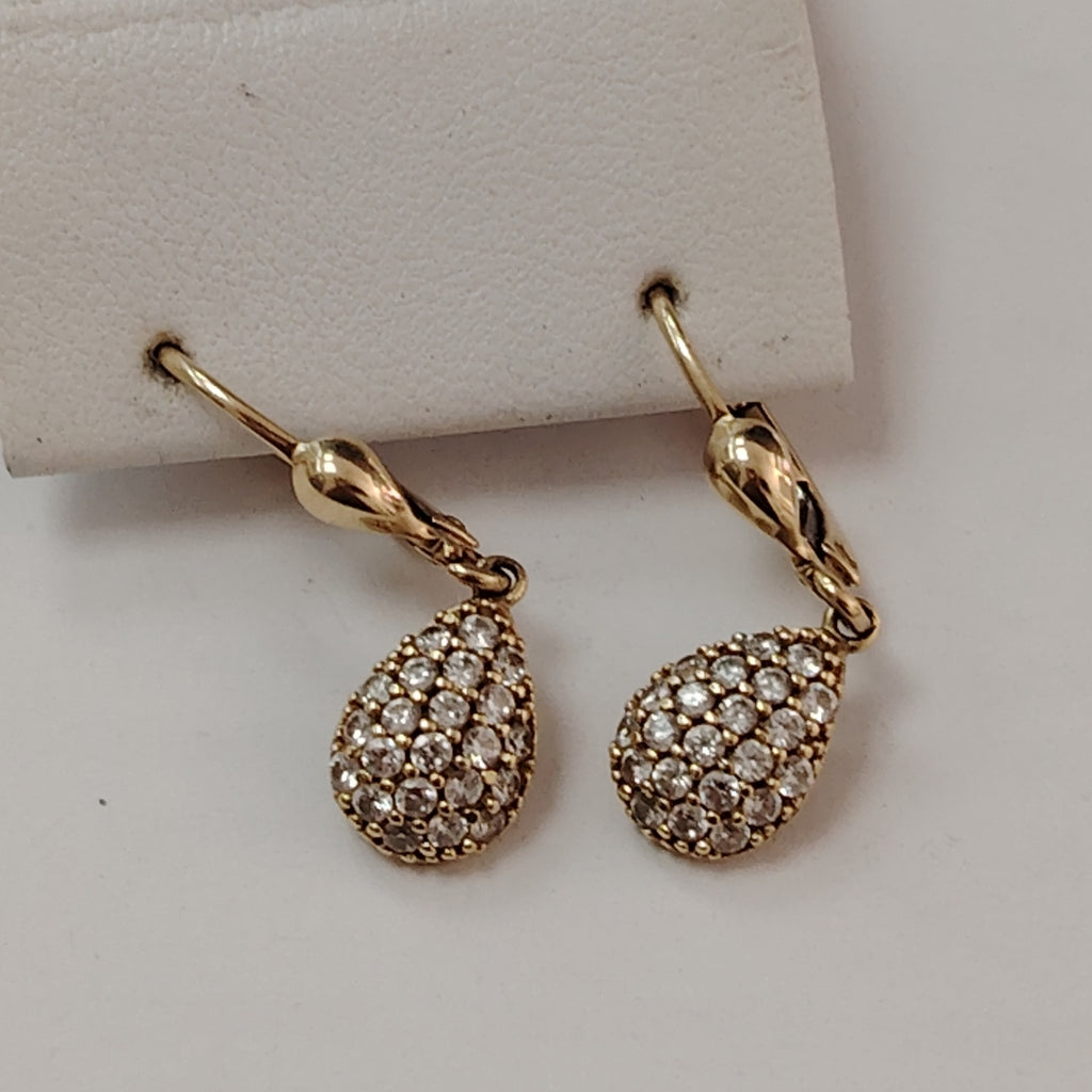 ARETES PAR ORO 14 K 2.3 GRMS (SEMINUEVO)