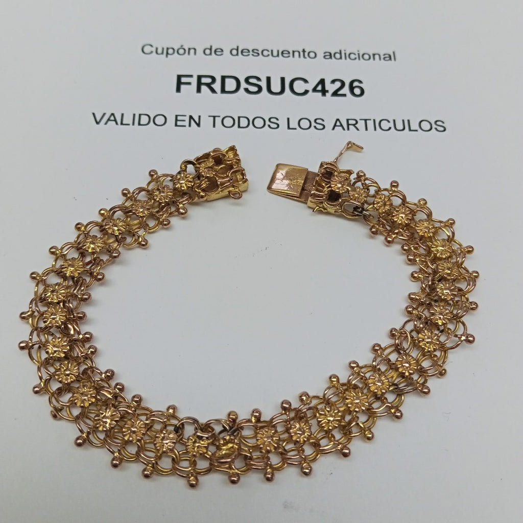 PULSERA ORO 10 K 14.6 GRMS (SEMINUEVO)