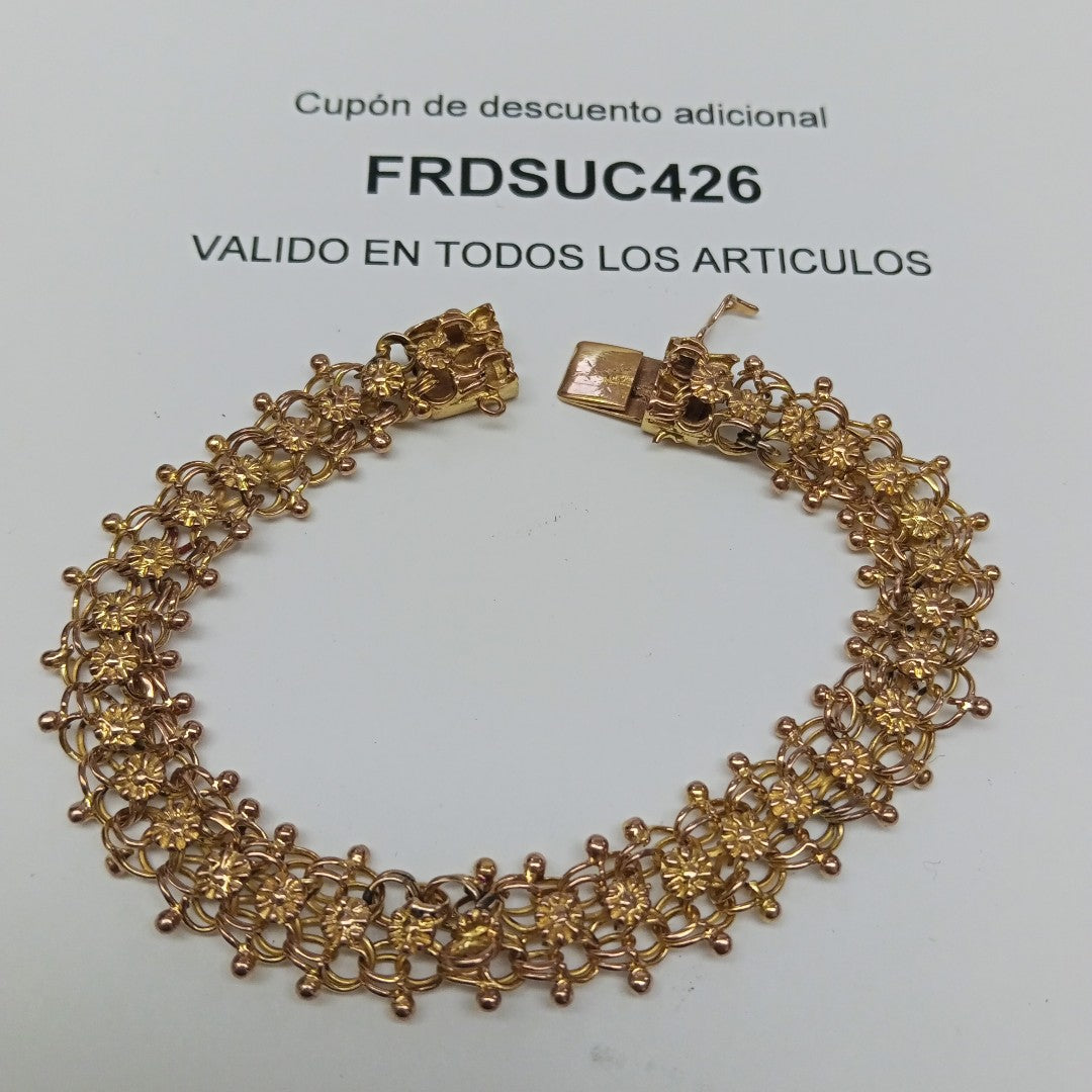 PULSERA ORO 10 K 14.6 GRMS (SEMINUEVO)