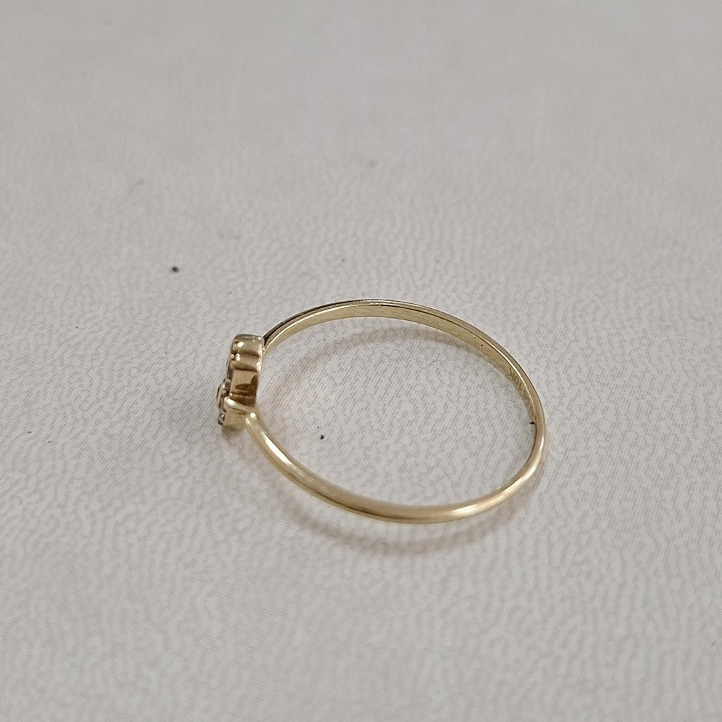 ANILLO ORO 10 K 0.8 GRMS (SEMINUEVO)