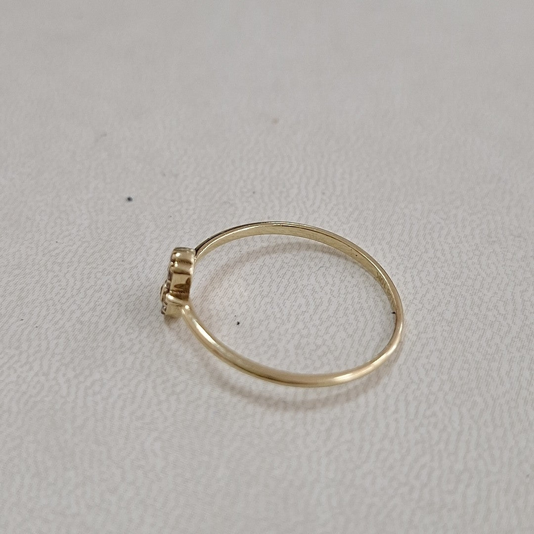 ANILLO ORO 10 K 0.8 GRMS (SEMINUEVO)