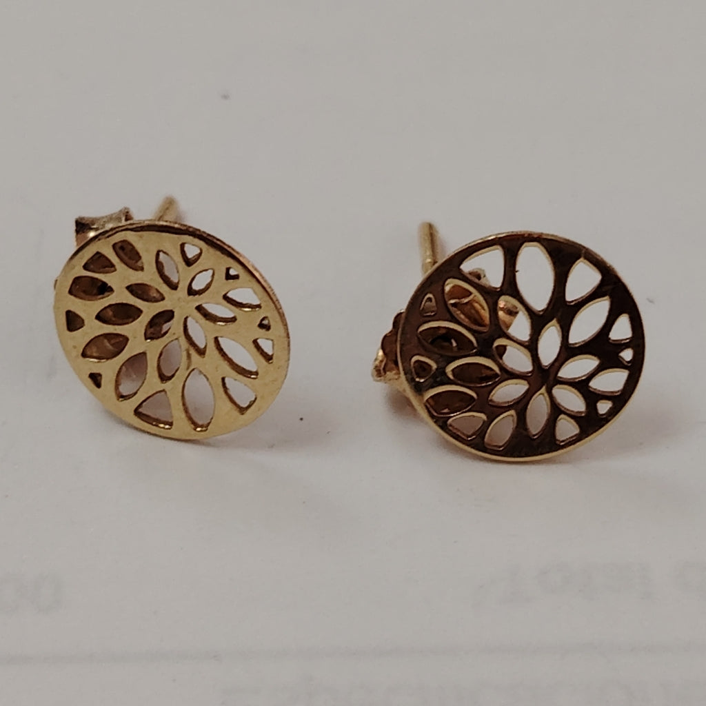 ARETES PAR ORO 14 K 1 GRMS (SEMINUEVO)