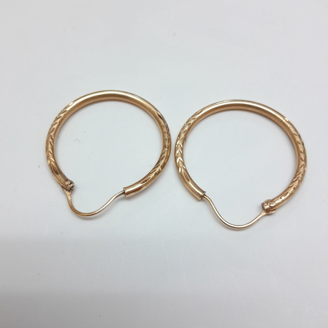 ARRACADAS PAR ORO 10 K 2.3 GRMS (SEMINUEVO)