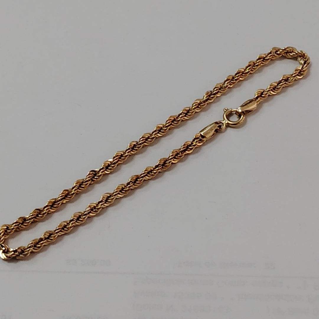 PULSERA ORO 14 K 2.6 GRMS (SEMINUEVO)