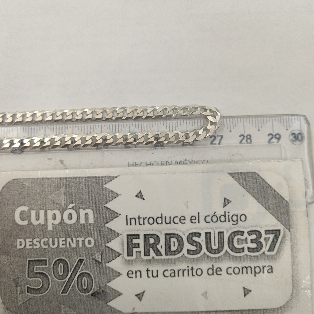 CADENA PLATA 16.5 GRMS (SEMINUEVO)