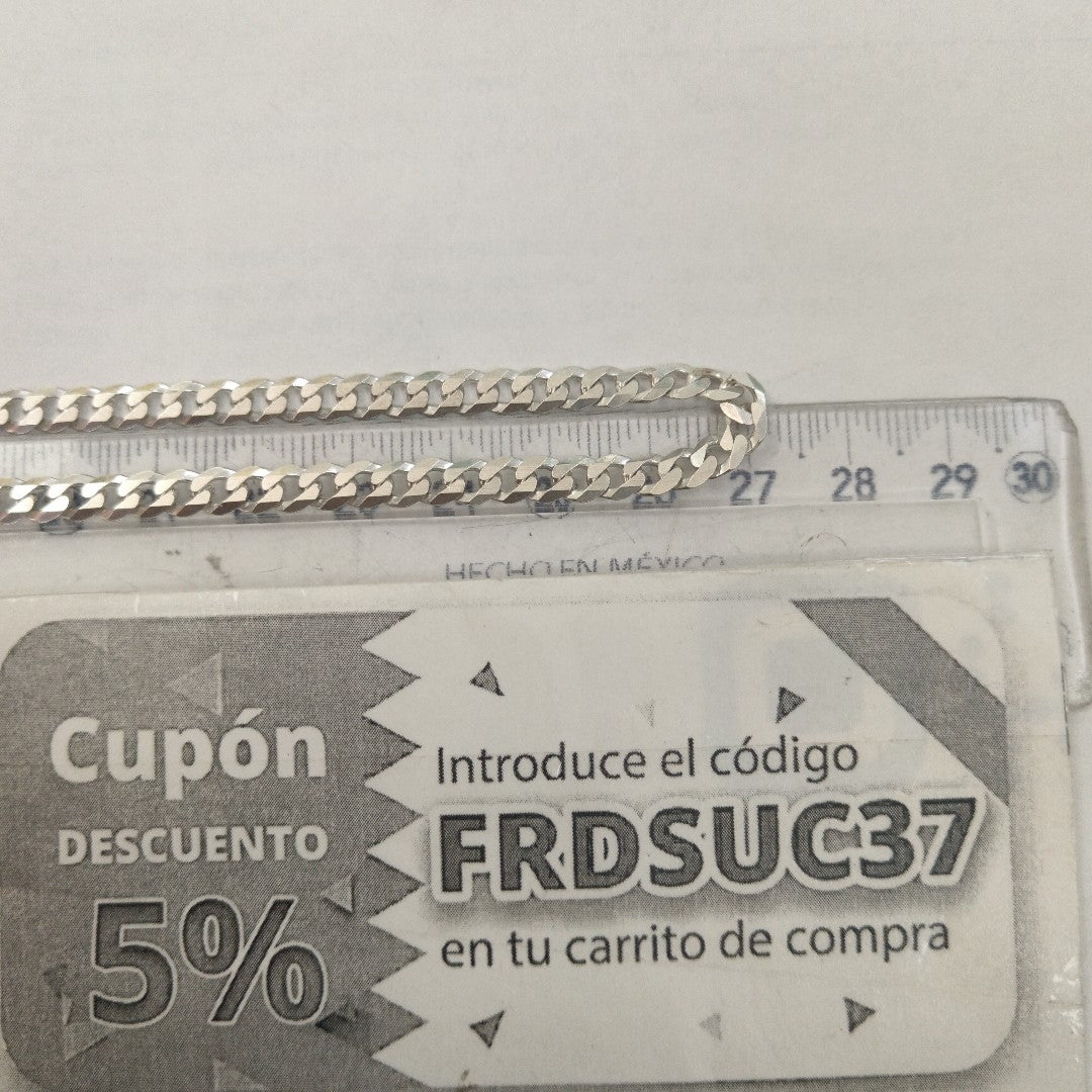 CADENA PLATA 16.5 GRMS (SEMINUEVO)