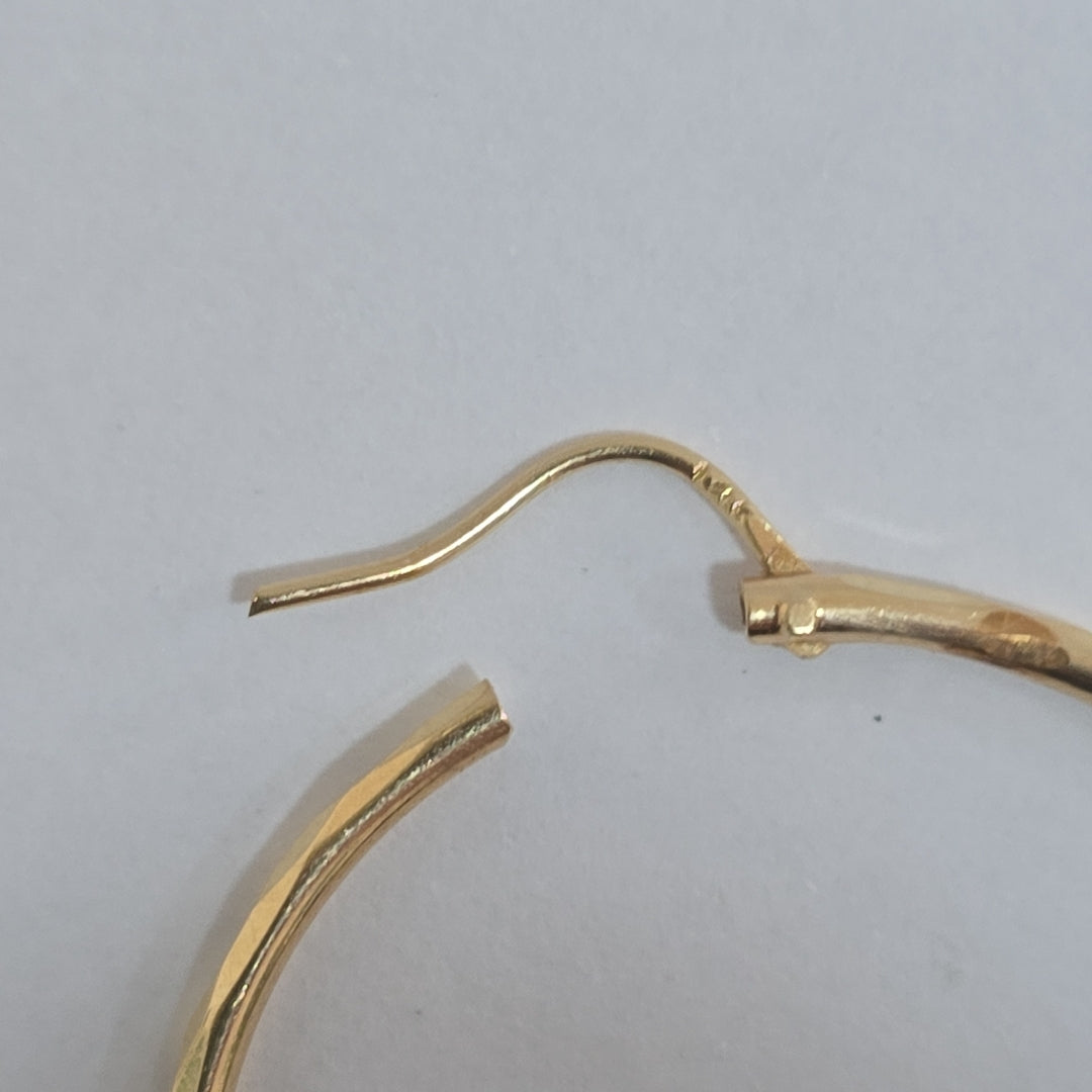 ARRACADAS PAR ORO 14 K 3,30 GRMS (SEMINUEVO)