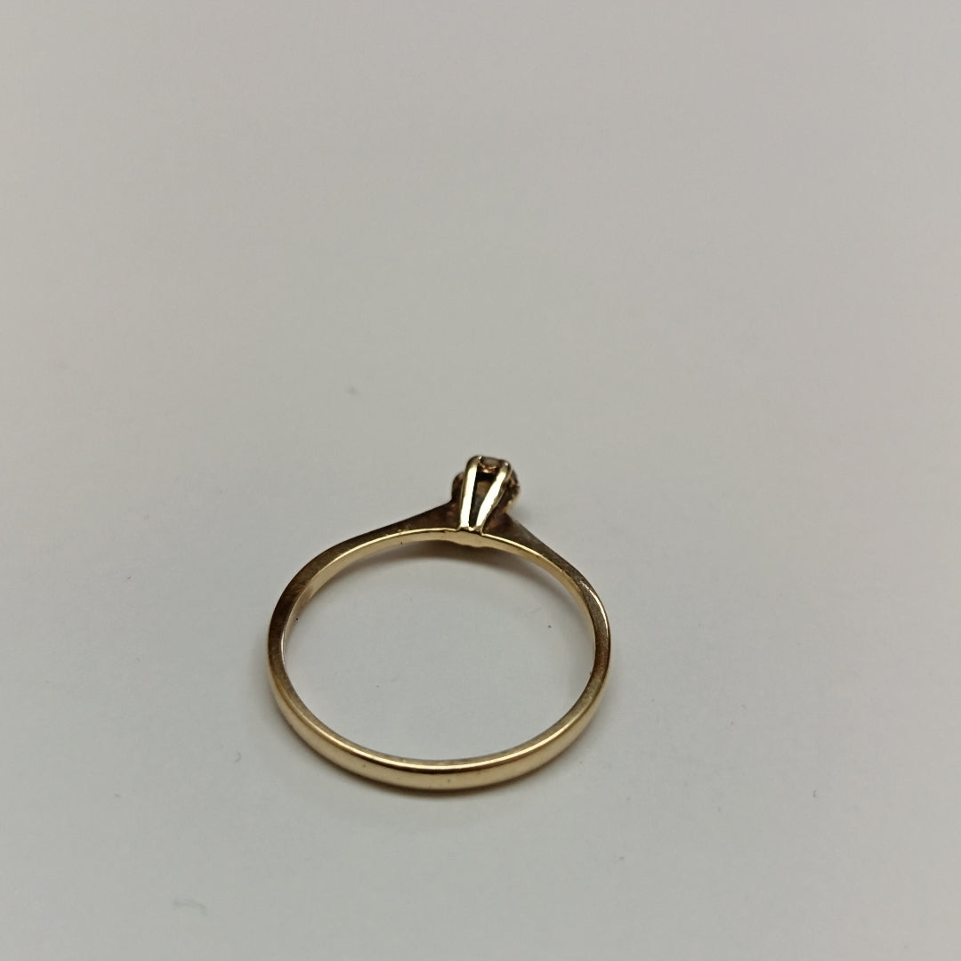 ANILLO ORO 10 K 1,30 GRMS (SEMINUEVO)