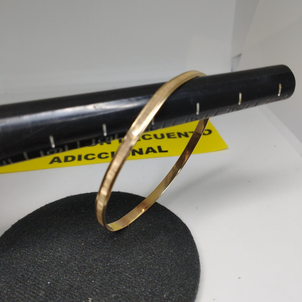 PULSERA RIGIDA ORO 14 K 5.5 GRMS (SEMINUEVO)