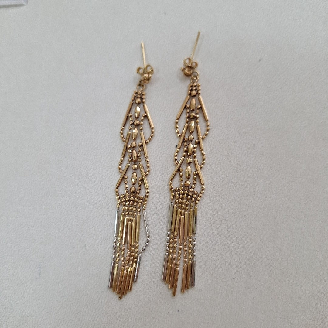 ARETES PAR ORO 10 K 4.4 GRMS (SEMINUEVO)