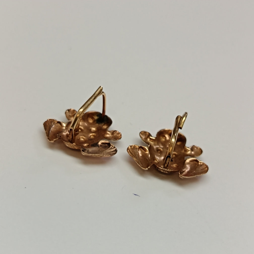 ARETES PAR ORO 10 K 2.3 GRMS (SEMINUEVO)