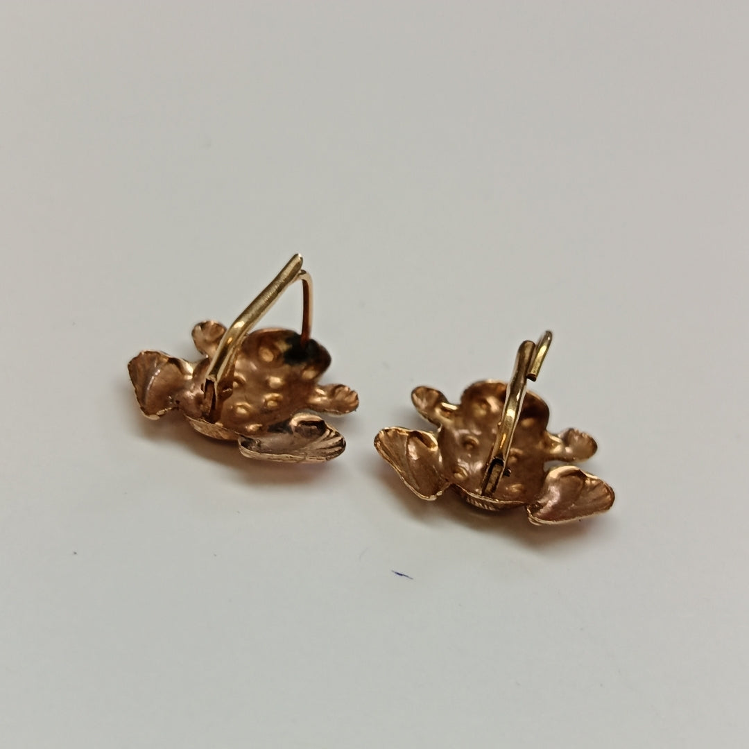 ARETES PAR ORO 10 K 2.3 GRMS (SEMINUEVO)