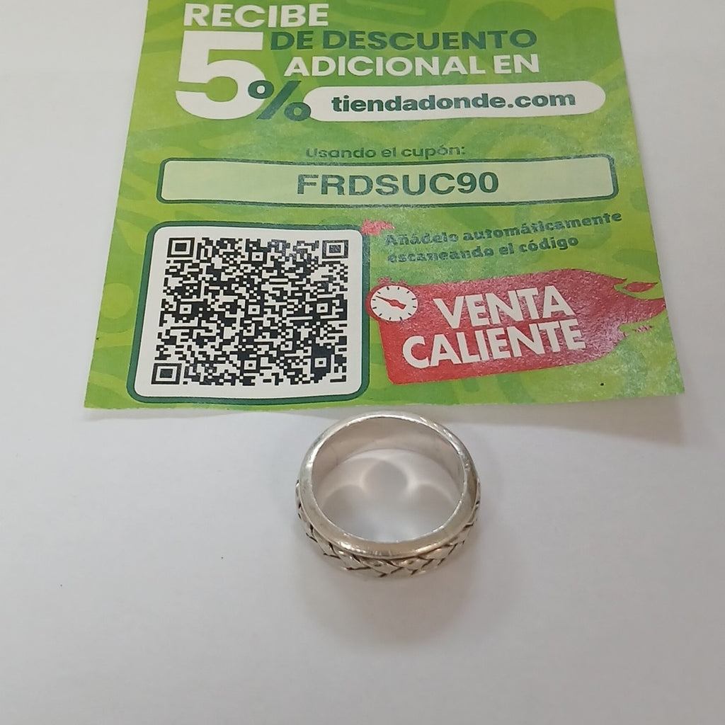 ARGOLLA PLATA 9.4 GRMS (SEMINUEVO)