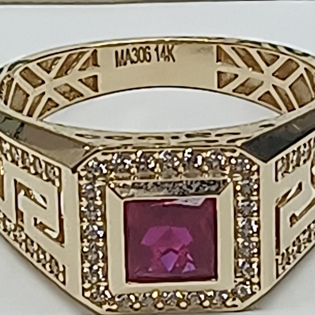 ANILLOS CABALLERO ORO 14K 5.7 (NUEVO)