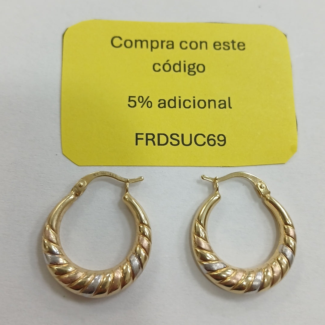 ARRACADAS ORO 14K 1.8 (NUEVO)