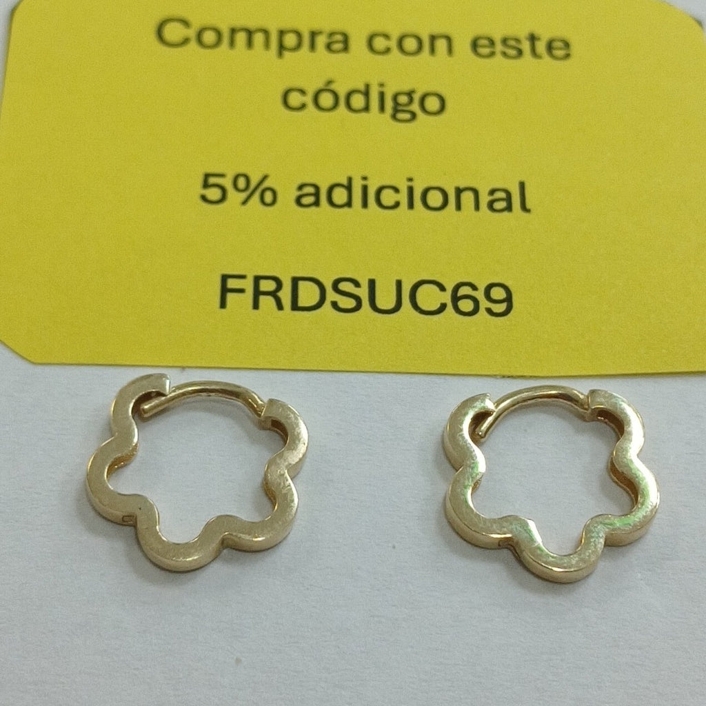 HUGGIES ORO 14K 1.4 (NUEVO)
