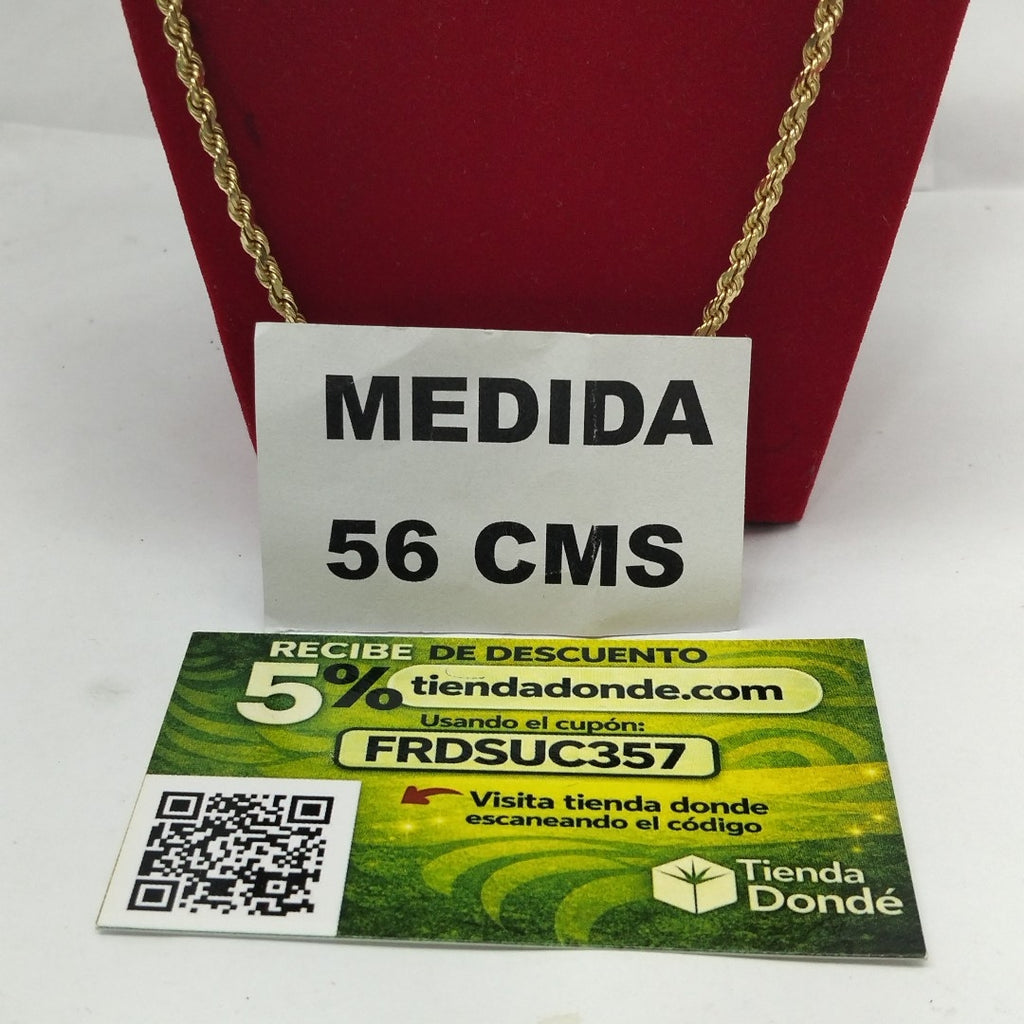 CADENA ORO 14 K 19,50 GRMS (SEMINUEVO)