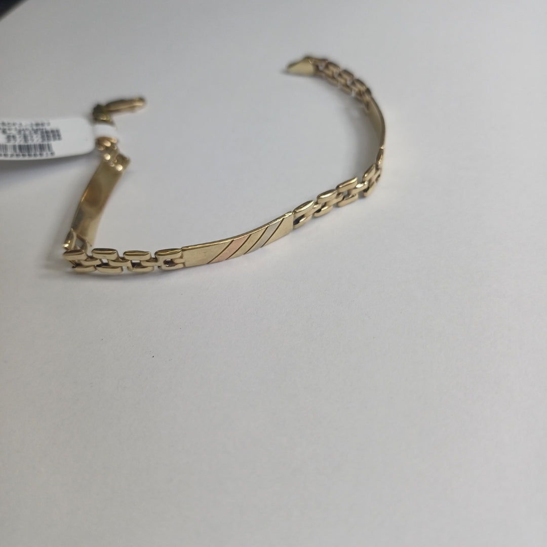 PULSERA ORO, ORO COMBINADO 8 K 8.8 GRMS (SEMINUEVO)