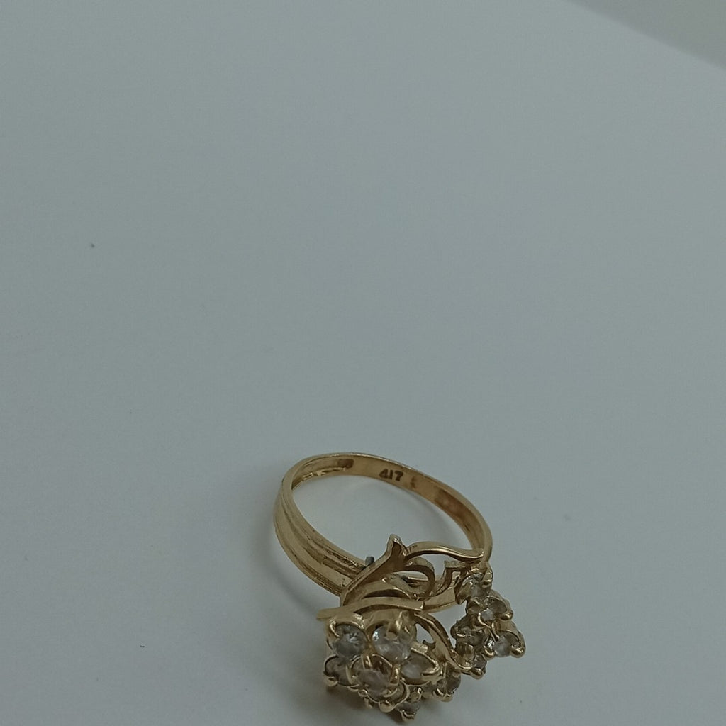 ANILLO ORO 10 K 4.2 GRMS (SEMINUEVO)