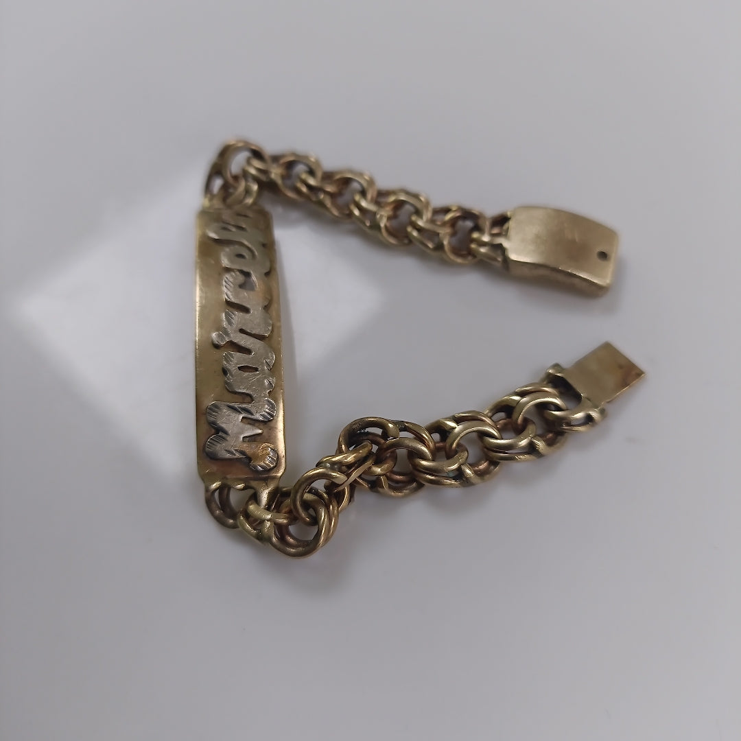 ESCLAVA ORO 14 K 16,70 GRMS (SEMINUEVO)