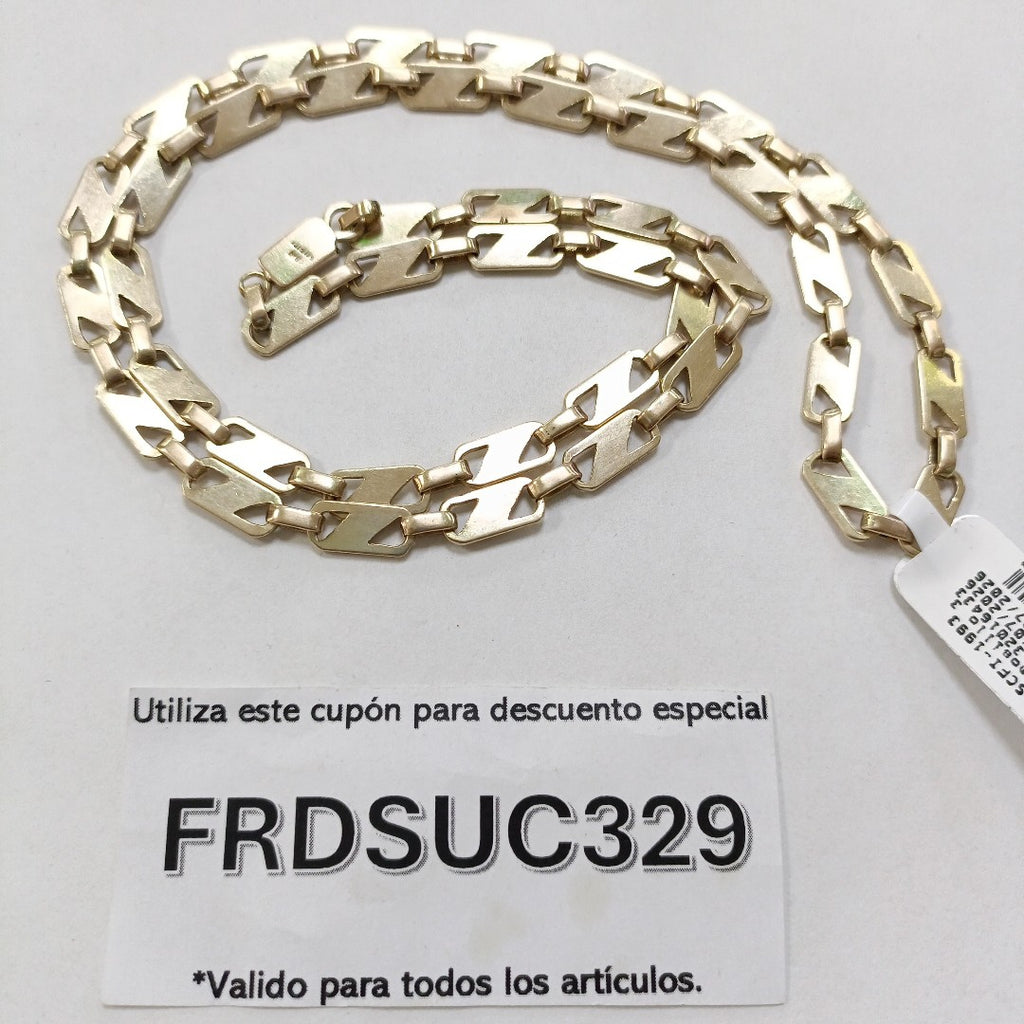 CADENA ORO 10 K 36.5 GRMS (SEMINUEVO)