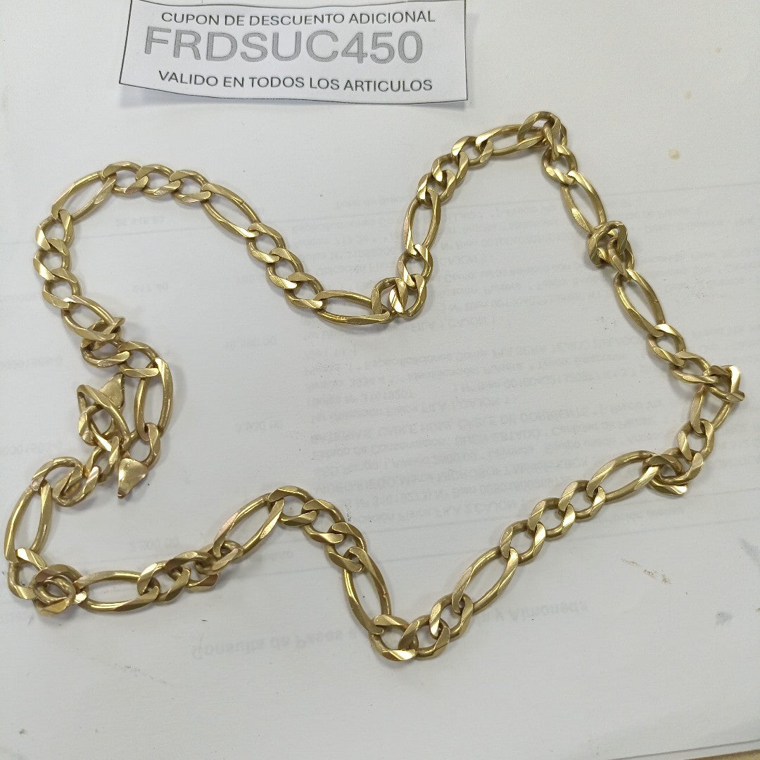 CADENA ORO 14 K 53.9 GRMS (SEMINUEVO)