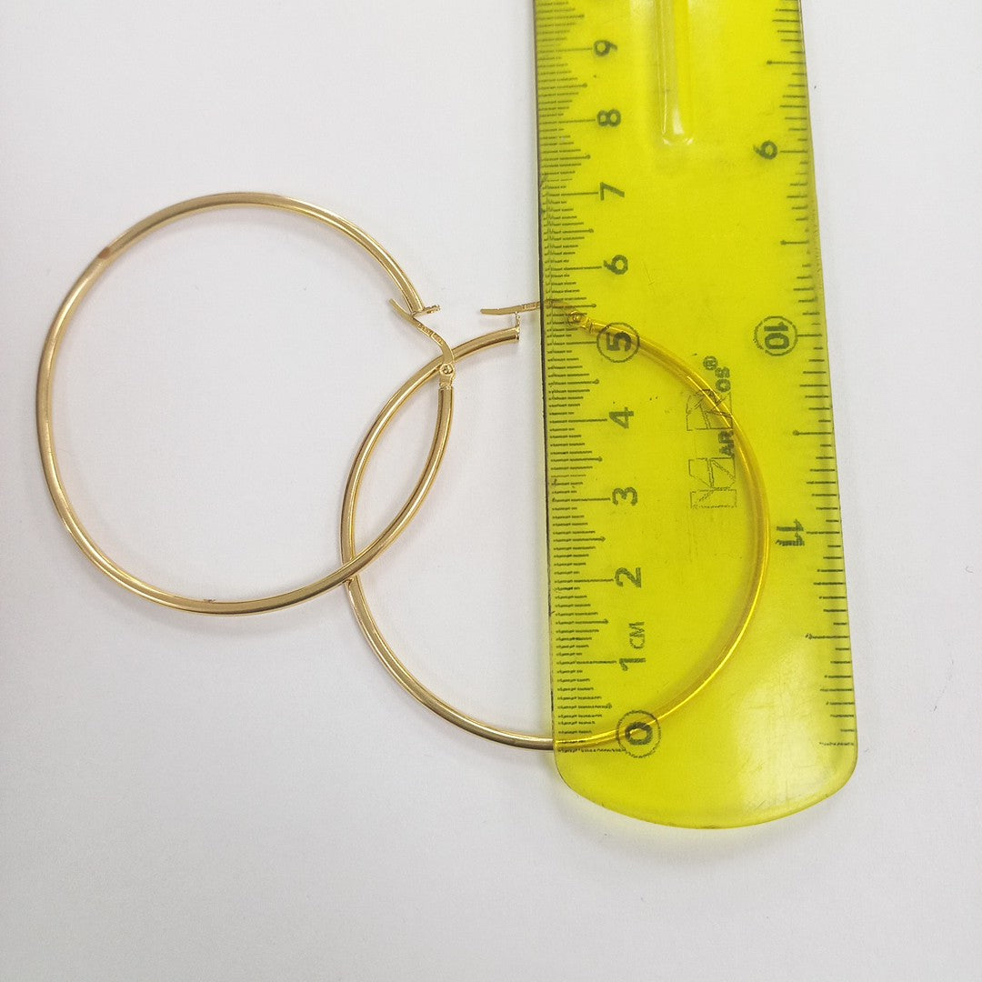 ARRACADAS PAR ORO 14 K 4.7 GRMS (SEMINUEVO)