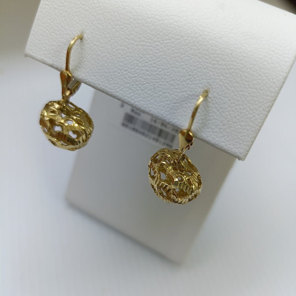 ARETES PAR ORO 14 K 4,90 GRMS (SEMINUEVO)